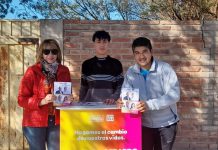 Chepes: Por medio de un stand acercan la propuesta de Larreta-Morales