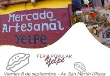 Chepes: Vuelve el Mercado Artesanal Yelpe este viernes