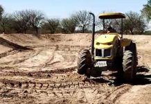 Chepes: Continúan con los trabajos de desbarres en el interior departamental