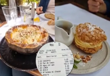 Viral: influencer mostró cuánto cuesta comer en el restaurante de Nicolás Francella