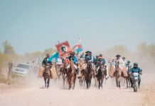 Malanzán: Gran convocatoria en la Cabalgata Federal de los Llanos