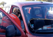 Una mujer casi da a luz en la General Paz: tuvo que ser trasladada en helicóptero