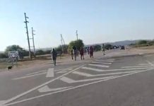 D. Tello: Cansados de promesas, contratados cortan ruta pidiendo pase a planta