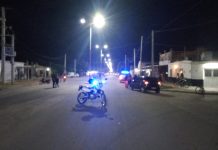 Chepes: Automóvil y motocicleta protagonizaron un accidente