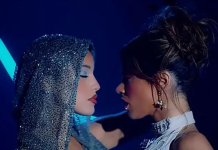 Emilia Mernes adelantó parte del videoclip que grabó con Tini Stoessel