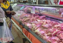 Los precios de la carne y el pan subieron este lunes hasta un 12%