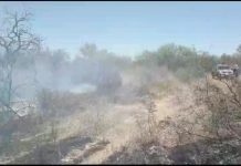 Chepes: Un incendio de grandes magnitudes preocupó a los pobladores