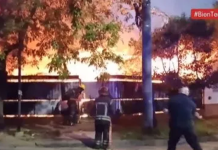 Incendio en Vicente López destruyó una vivienda