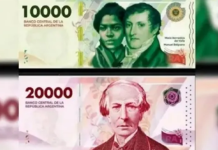 Se supo cuándo entrarán en circulación los billetes de $10.000 y $20.000