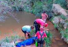 Córdoba: una joven está grave tras caerse desde un puente colgante