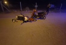 Chepes: Chocaron dos motocicletas, una de ellas era conducida por una menor de edad