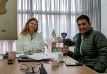 Malanzán: El intendente y la diputada nacional impulsan el Plan Angelelli