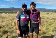 Chepes: Benja Rivero hizo podio en la competencia “Desafío Río Pinto”