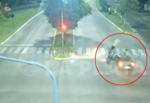 Accidente en La Plata: una joven cruzó en rojo con un auto a toda velocidad y mató a un motoquero