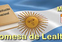 Chepes: Alumnos del 3er año cumplirán Promesa de Lealtad a la Constitución Nacional