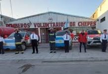 Chepes: Contra el dengue, Bomberos Voluntarios realizan fumigaciones domiciliarias