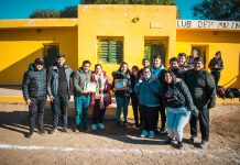 Malanzán: Inició la liga municipal de fútbol infantil masculino y femenino