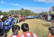Chepes: Comenzó el torneo “Poroto Zelaya” de la Liga Infantil de fútbol