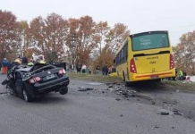Accidente en Campo de Mayo: un muerto y al menos 30 heridos por el choque de un auto y un colectivo