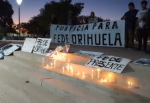 Chepes: Marcharon pidiendo justicia por el homicidio de Federico Orihuela