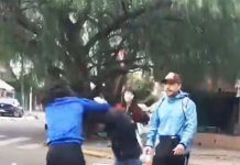 Un padre alentó a su hija en una pelea en Ramos Mejía: “Pegale como te enseñé”