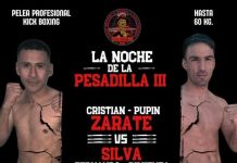 Chepes: Preparate, se viene una noche de Kick Boxing de alto nivel