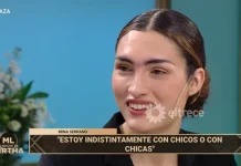 Mina Serrano sorprendió a Mirtha Legrand y habló de su trabajo y sus amores