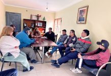 Malanzán: Reunión del director de deportes con clubes departamentales