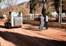 Malanzán: Importante obra para la localidad de Nacate