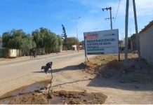 Chepes: Envidia del primer mundo, así señaliza el municipio las obras hídricas en la ciudad
