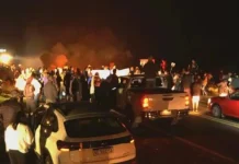 Máxima tensión en Corrientes: cortaron la ruta en la nueva manifestación por Loan