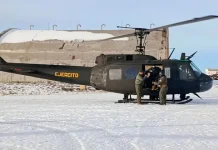 Santa Cruz: dramático rescate de cuatro trabajadores en medio del temporal de nieve
