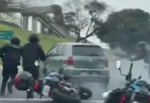 Impactante tiroteo en plena General Paz: ladrones se escaparon de cuatro policías