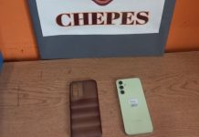 Chepes: La policía recuperó celular robado en la vía pública