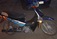 Chepes: Recuperaron moto robada cuando la llevaban a la Capital