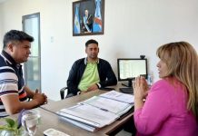 Malanzán: Reunión con la Dir. de Empleo y Trabajo de la Provincia