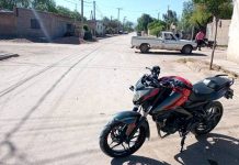 Chepes: Una menor de edad resultó con fractura tras accidente en una moto