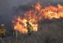 Nuevo incendio en Córdoba: ya se quemaron 23.500 hectáreas