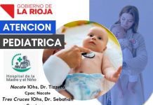 Malanzán: Atención pediátrica para todo el departamento J.F.Q.