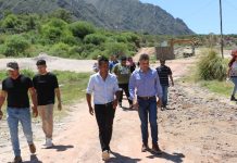 Malanzán: Visita del ministro Marcelo Del Moral al departamento