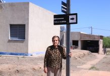 Malanzán: Homenaje en Vida, pusieron su nombre a una Calle del barrio Esperanza