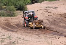 Malanzán: Iniciaron los Desbarres de Represa en el Dpto. Juan F. Quiroga