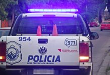 Chepes: Quisieron evadir un control policial y se produjo un accidente de tránsito