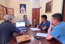 Malanzán: Reunión con la Secretaría de Ganadería de la Provincia