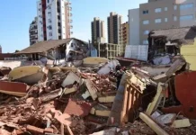 Derrumbe en Villa Gesell: detuvieron a uno de los arquitectos encargados de las obras en el hotel