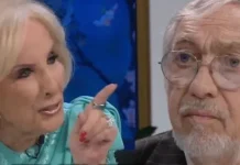 “Mirá mi dedito”: el fuerte reproche de Mirtha Legrand que dejó casi mudo a Luis Brandoni