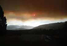 Incendio en Bariloche: el fuego consumió 1.800 hectáreas del Parque Nahuel Huapi
