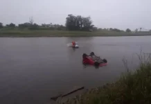 Volvían de un casamiento en Necochea, discutieron y el auto cayó al río: murió la mujer e investigan al marido