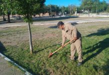 Malanzán: Mejoran las calles y espacios públicos de El Portezuelo