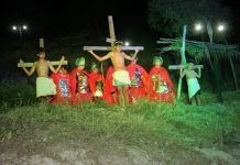 Malanzán: Se realizó el Vía Crucis Viviente